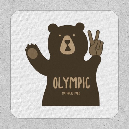 Olympic National Park Peace Bear Patch