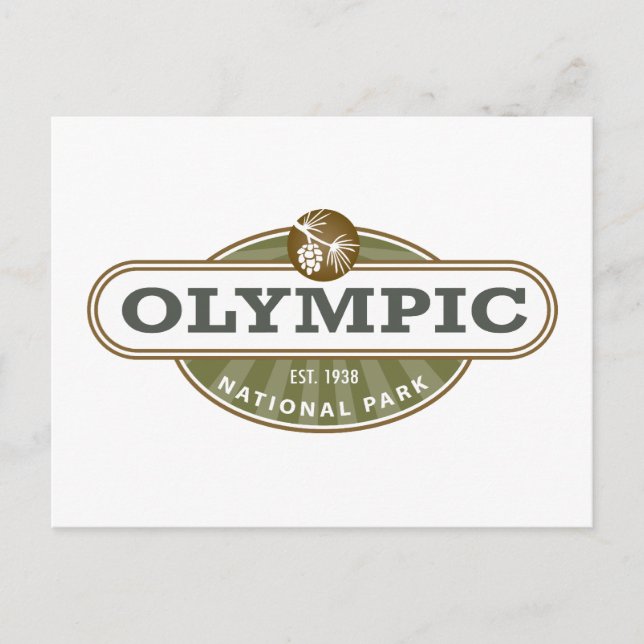 Olympic National Park Postcard (Front)