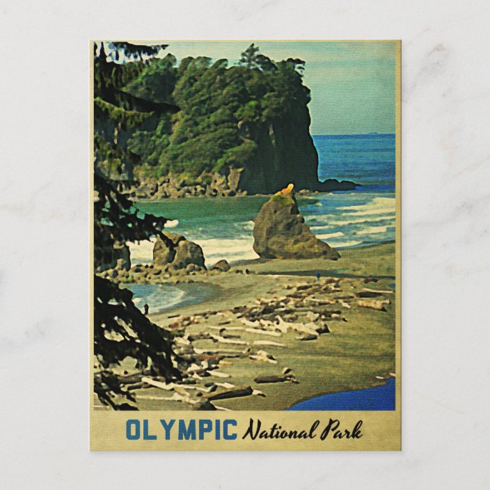 Olympic National Park Postcard | Zazzle.com