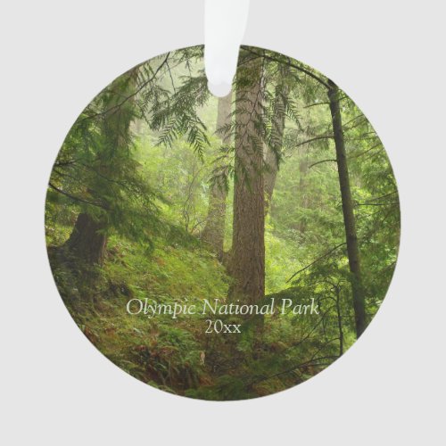 Olympic National Park Rainforest Ornament