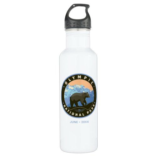 Olympic National Park Stainless Steel Water Bottle