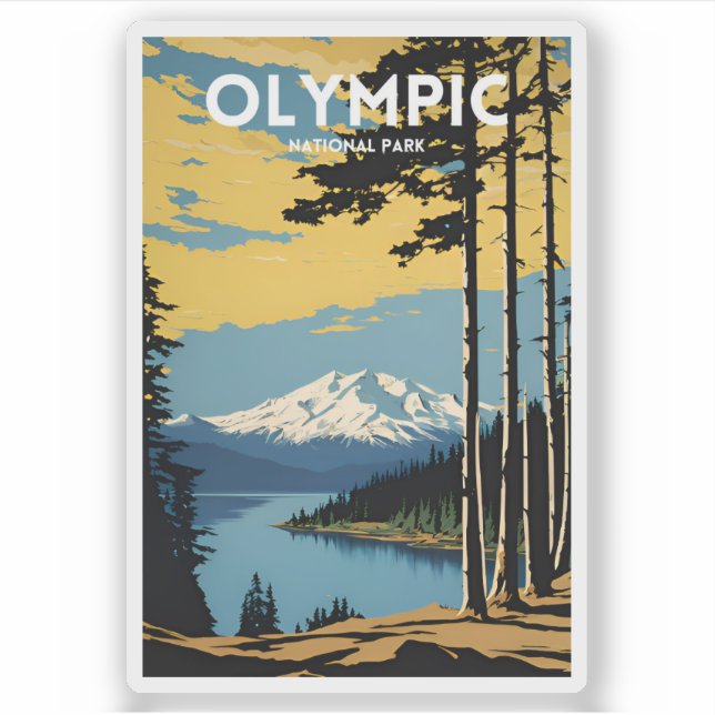 Olympic National Park Sticker (Front)