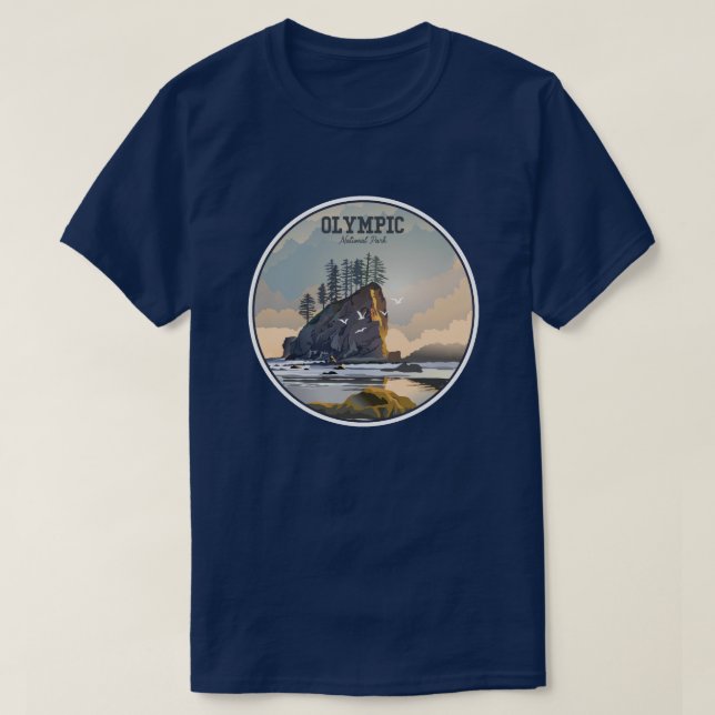Olympic National Park T-Shirt (Design Front)