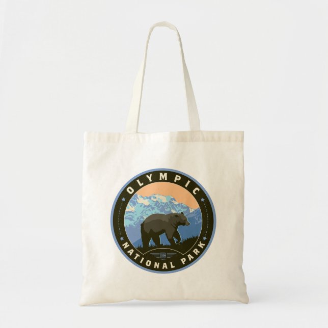 Olympic National Park Tote Bag (Front)