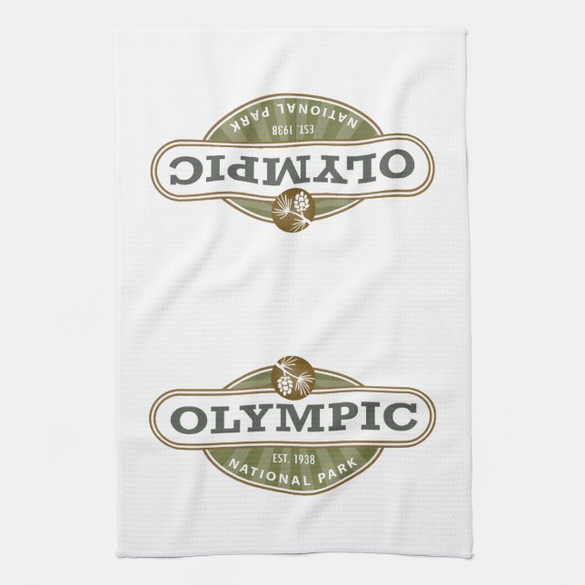 Olympic National Park Towel (Vertical)