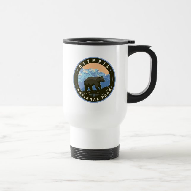 Olympic National Park Travel Mug (Right)