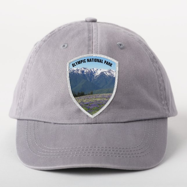 Olympic National Park Travel Photo Patch (On Headwear)
