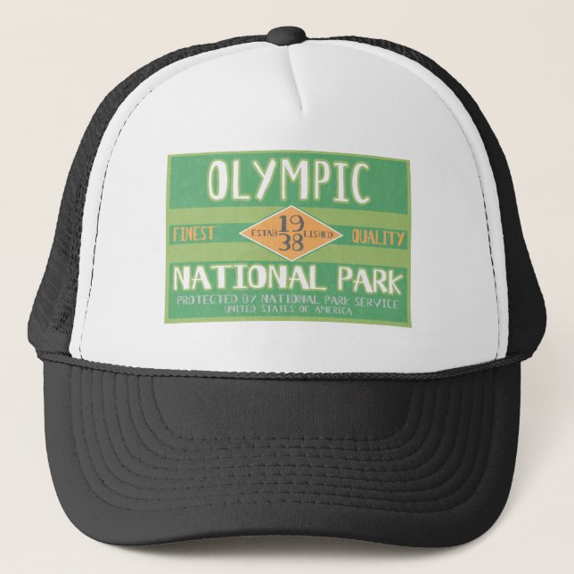 Olympic National Park Trucker Hat (Front)