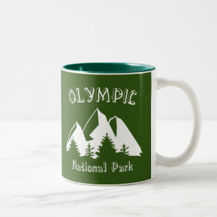 Olympic National Park Two-Tone Coffee Mug