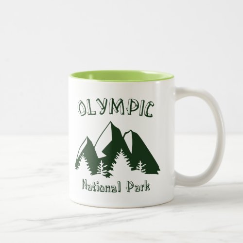 Olympic National Park Two_Tone Coffee Mug
