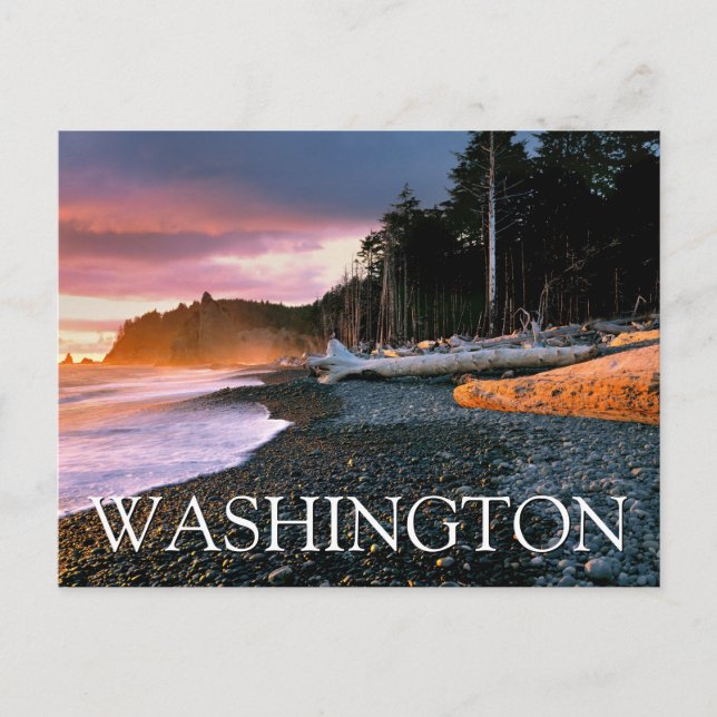 Olympic National Park | Washington State Birthday Postcard