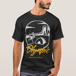 Olympic National Park Washington State Camping Hik T-Shirt