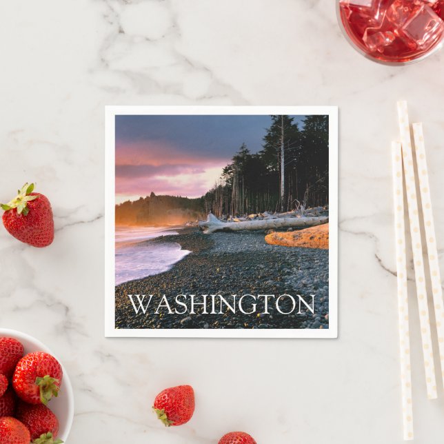 Olympic National Park | Washington State Napkins (Insitu)