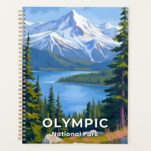 Olympic National Park   Washington Travel Art Planner
