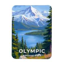 Olympic National Park | Washington Travel Painting