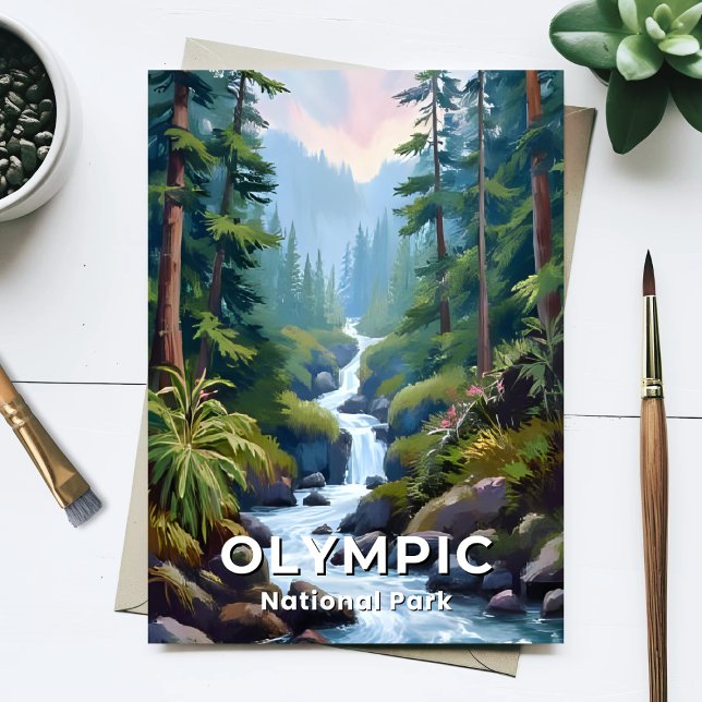 Olympic National Park | Washington Travel Postcard (Creator Uploaded)