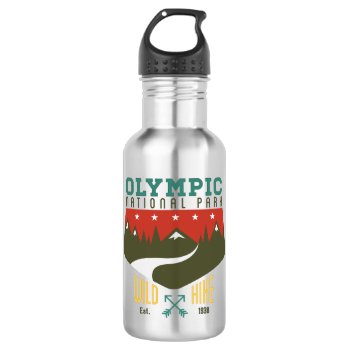 Olympic National Park Water Bottle by fotoshoppe at Zazzle