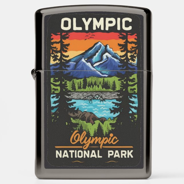 Olympic National Park  Zippo Lighter (Front)