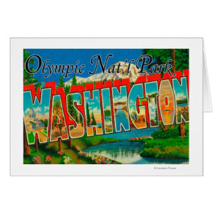 Olympic Nat'l Park, Washington Cards