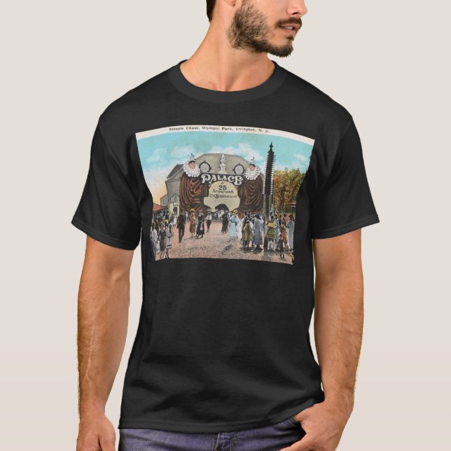 Olympic Park, Irvington, New Jersey Vintage T-Shirt (Front)