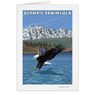 Olympic Peninsula, WashingtonFishing Eagle Cards