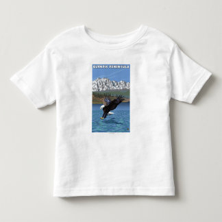 Olympic Peninsula, WashingtonFishing Eagle Toddler T-shirt