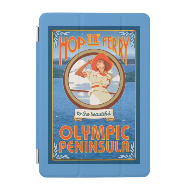 Olympic Peninsula, WashingtonHop the Ferry iPad Mini Cover (Front)