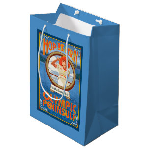 Olympic Peninsula, WashingtonHop the Ferry Medium Gift Bag