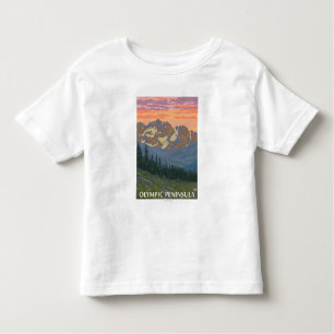 Olympic Peninsula, WashingtonSpring Flowers Toddler T-shirt
