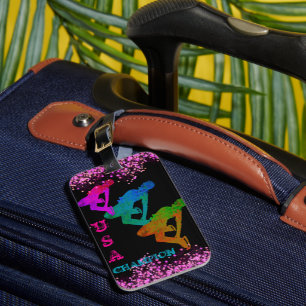 OLYMPIC SKATING LUGGAGE TAG