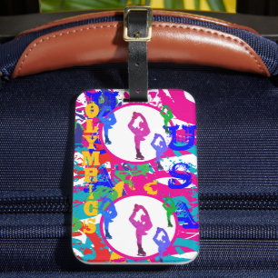 OLYMPIC SKATING LUGGAGE TAG