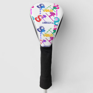 OLYMPIC SKIING GOLF HEAD COVER