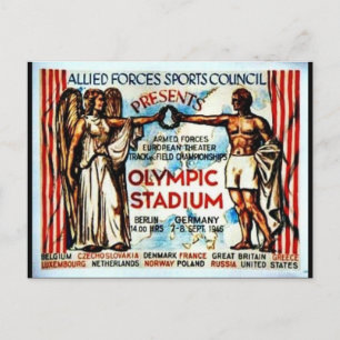 Olympic Stadium Postcard