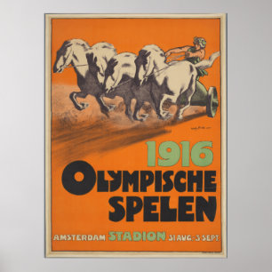 Olympics 1916 poster