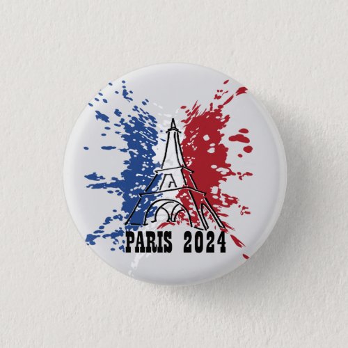 OLYMPICS PARIS FRANCE 2024 BUTTON