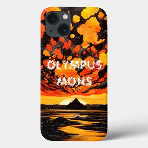 Olympus Mons Astronomy Spectacular iPhone case