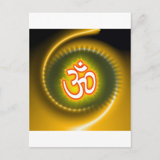 Om 7 postcard