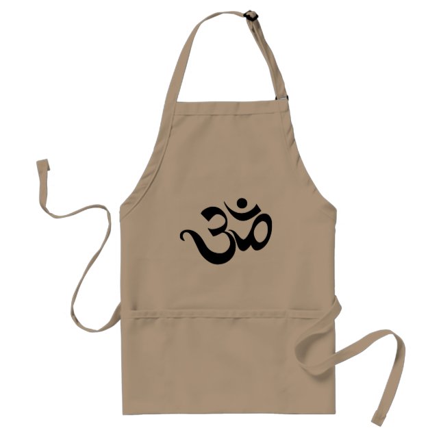 Om Adult Apron (Front)