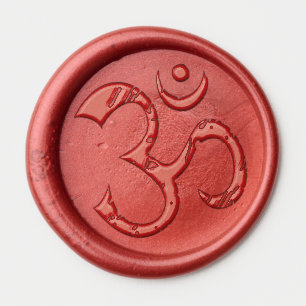 OM / AUM - GOLD symbol Wax Seal Sticker