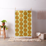 Om / Aum Mandala Design yellow orange + your ideas Fabric