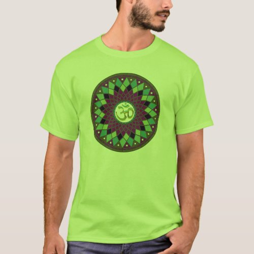 OM  AUM mandala T_shirt