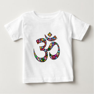 Om Aum Namaste Yoga Symbol Baby T-Shirt