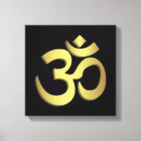 Om ( Aum ) Namaste yoga symbol