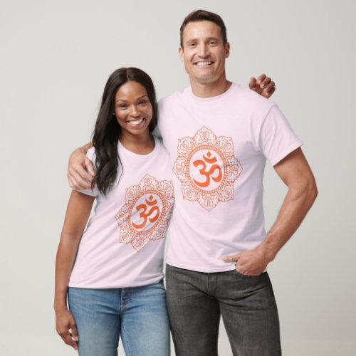 OM _ AUM _ OHM HINDU BUDDHIST SYMBOL T_Shirt