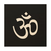 Om Aum outline Icon, Hinduism Symbol, black white 