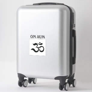 OM AUM STICKER