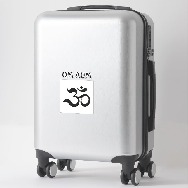 OM AUM STICKER (Suitcase)