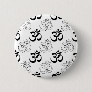 Om, Aum Symbol Button