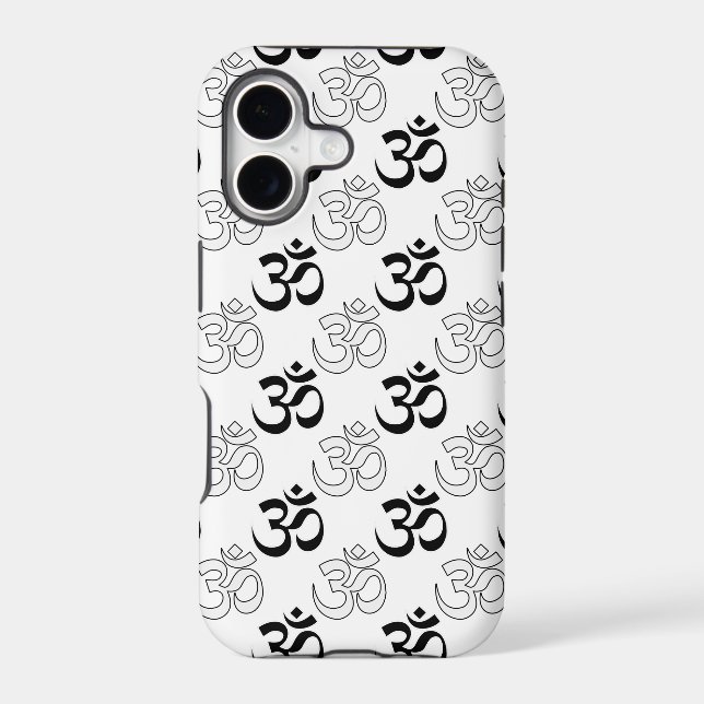 Om, Aum Symbol Iphone Case (Back)