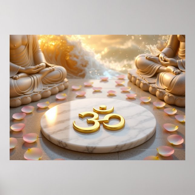 OM - AUM - ZEN BUDDHISM POSTER (Front)